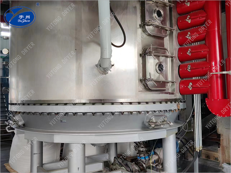 Waste salt (potassium chloride) treatment disc dryer