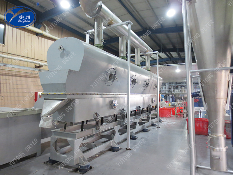 сушилка с псевдоожиженным слоем фумаровой кислоты